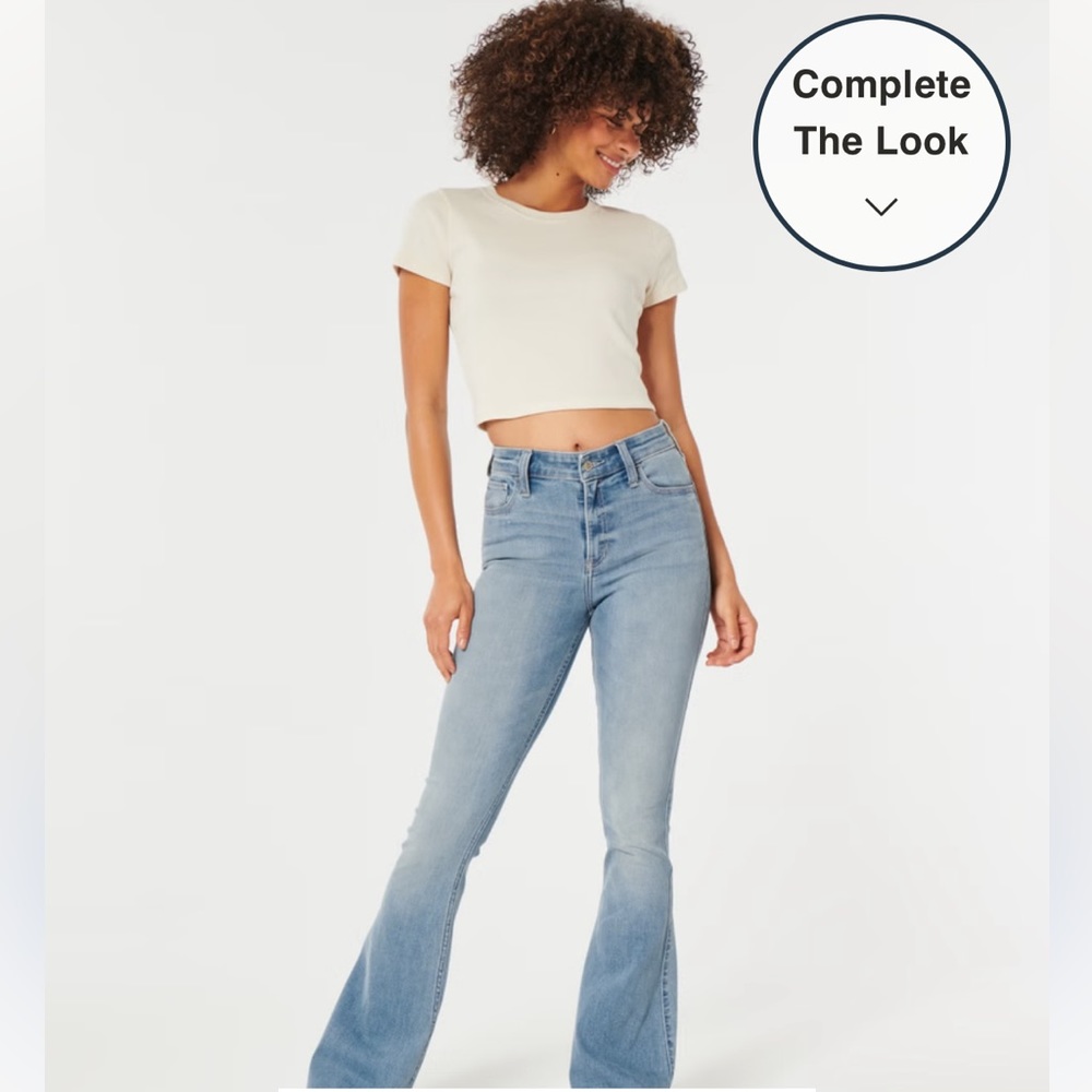 Women’s Hollister High Waisted Flare Jeans Size 5